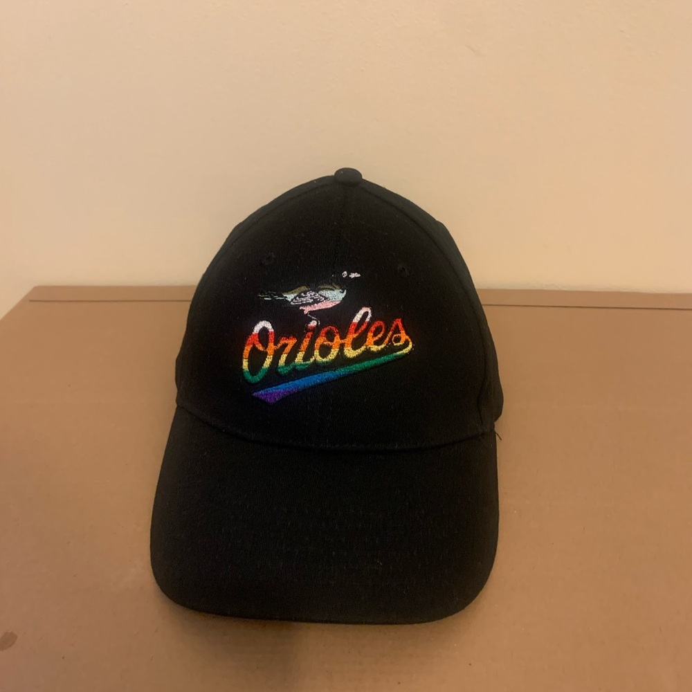 Orioles Cap with Rainbow Embroidery
